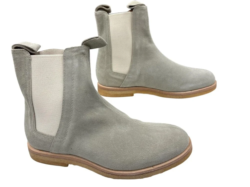 Daniel Patrick Chelsea II Boots Mens EU 42 US 9 Sage Suede Italy DPF-16010106